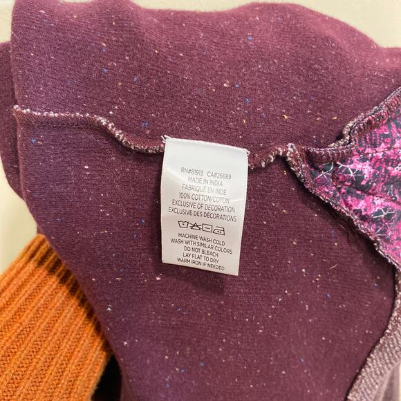 Robert Graham Purple   3/4 Zip Pullover Sweater Small - Picture 9 of 10